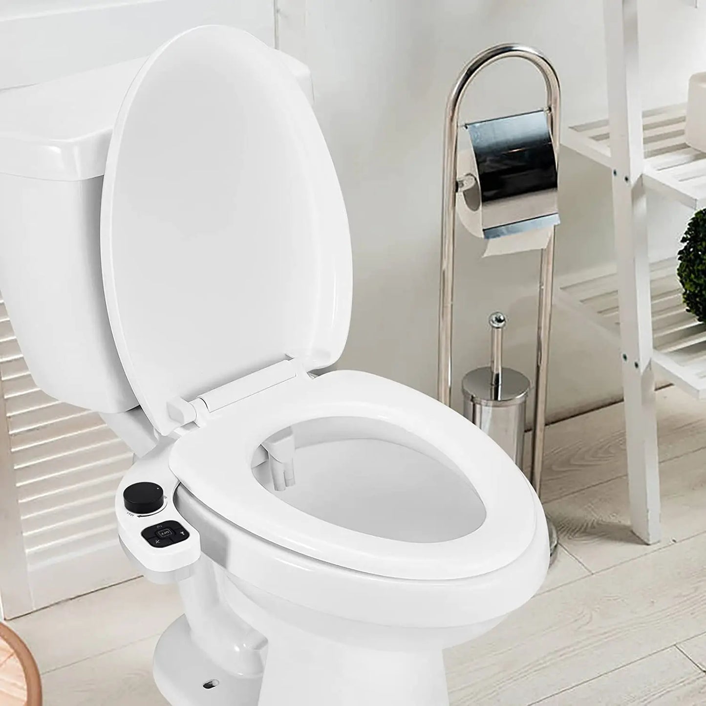 Bidet Toilet Seat Attachment Toilet Bidet Sprayer Ultra-Thin 3 Funtions Ass Bidet Shower Hygienic Wash For Bathroom