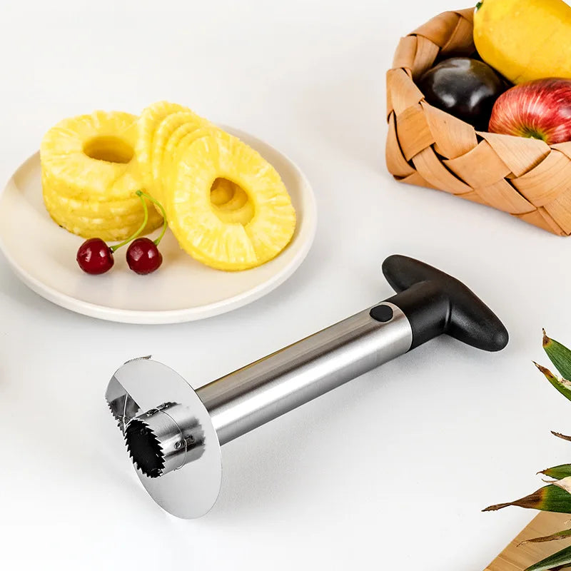 Stainless Steel Pineapple Silcer Peeler Fruit Corer Slicer Ananas Peeler Cutter Fruit Spiral Cutter Kitchen Tools Accessories