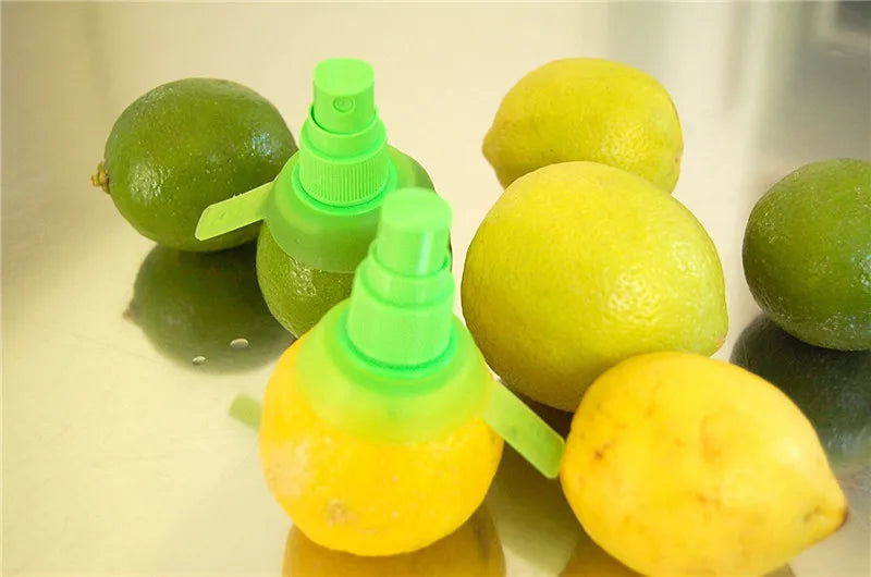 Lemon Citrus Sprayer Holder Plate Screw Lock and Pump Top 3 Piece Kitchen Cooking Tool 8CM/10.5CM