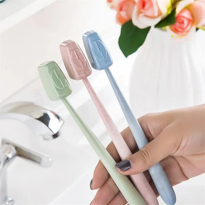 Toothbrush Head Cover Caps Portable Tooth Brush Holder Protector Case for Travel Outdoor Camping Bathroom Organizer