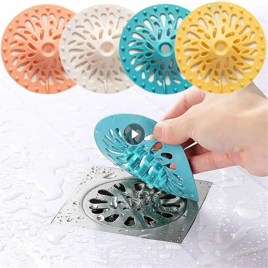 Silicone Hair Stoppers Catchers Kitchen Sink Plug Shower Filter Drain Cover Stopper Sink Strainer Drainer Bathroom Accessories