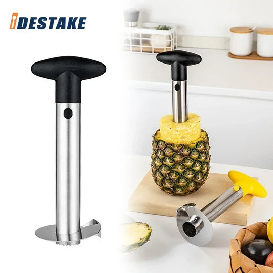 Stainless Steel Pineapple Silcer Peeler Fruit Corer Slicer Ananas Peeler Cutter Fruit Spiral Cutter Kitchen Tools Accessories