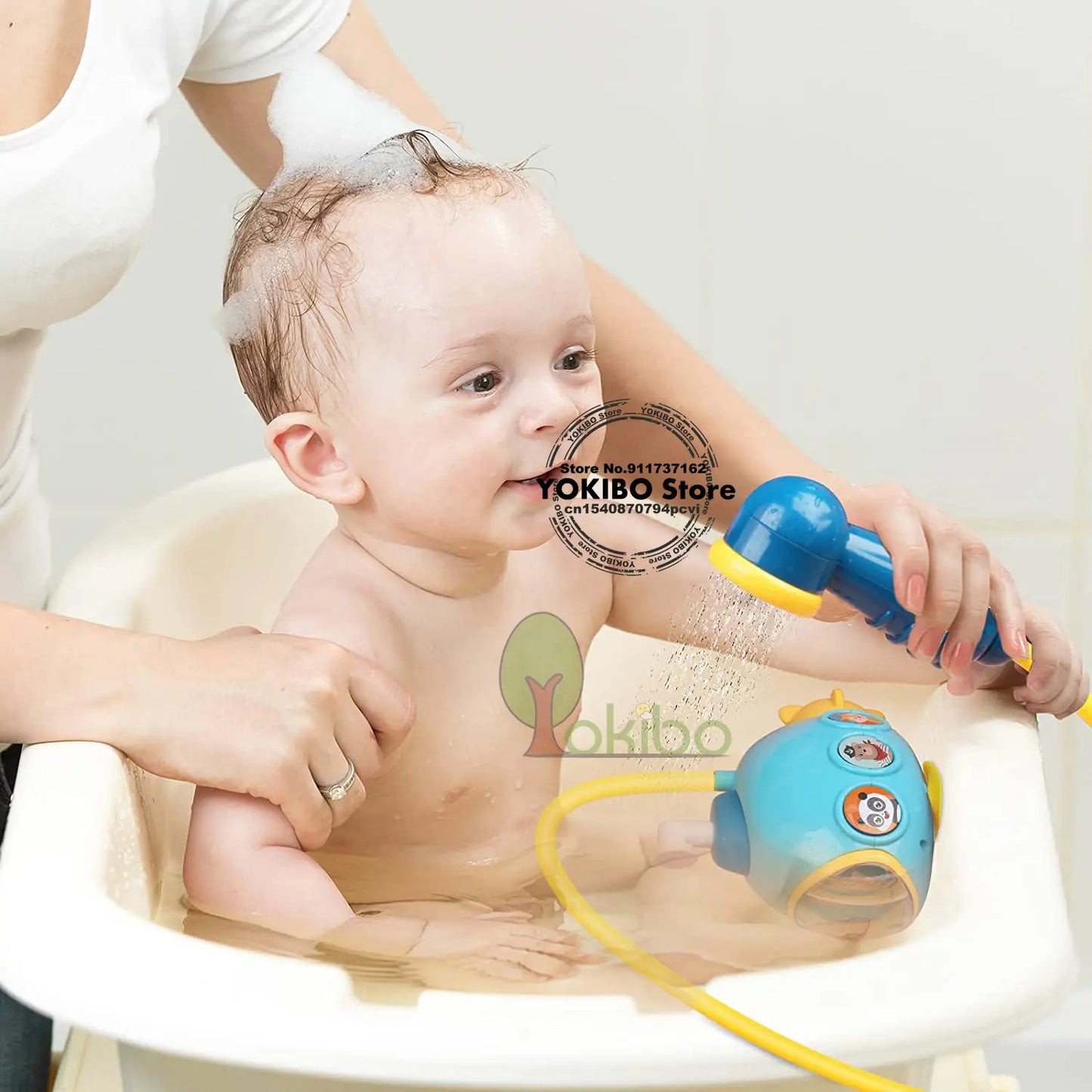 Baby Bath Toy for Kids Submarine Shower Toys Water Toys Spray Water Toys for Kids Baby Shower Set Bathtub Toy Baby Water Toys