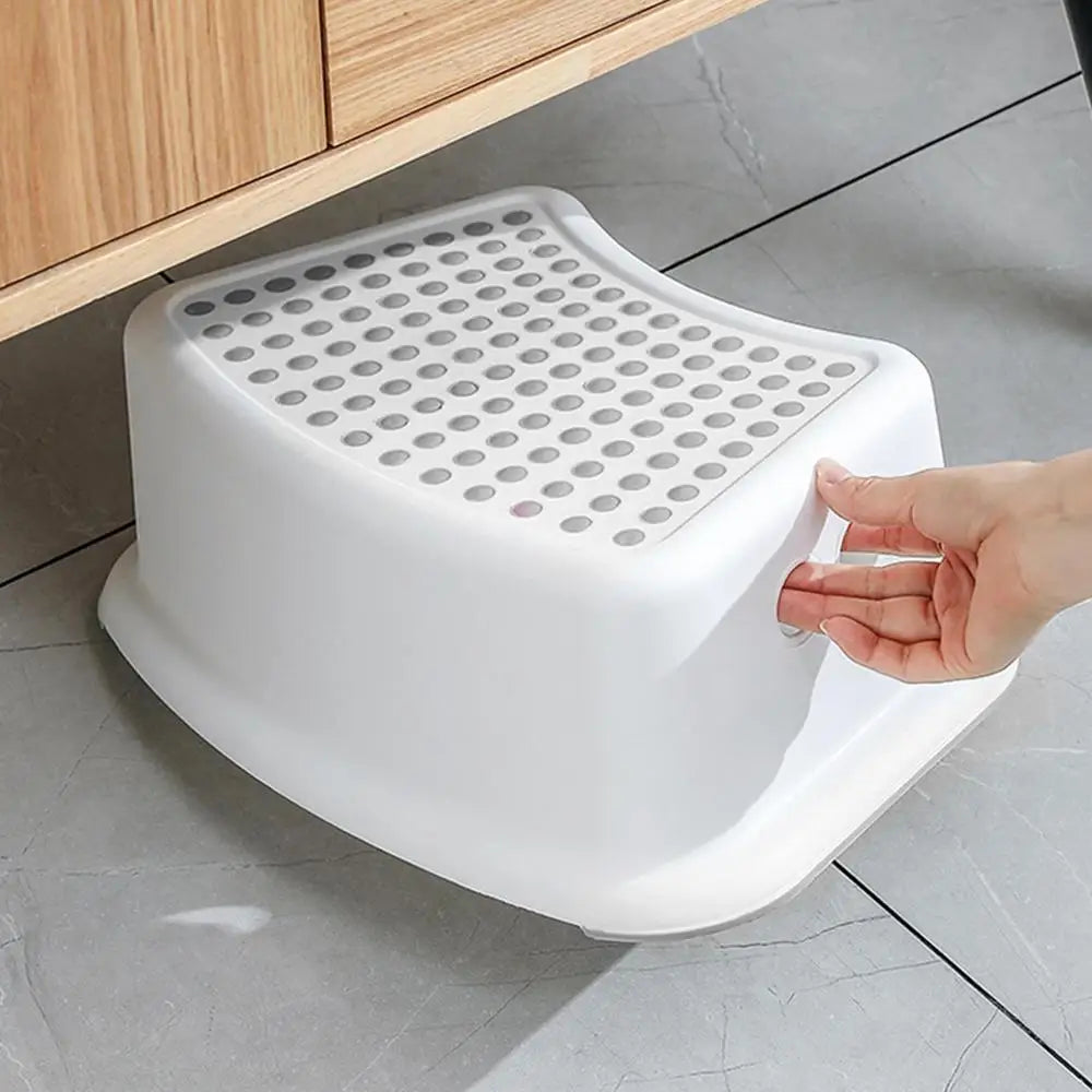 Toilet Stool Durable Bathroom Potty Step Stool Non slip Ergonomic and Stable Squatting Stools