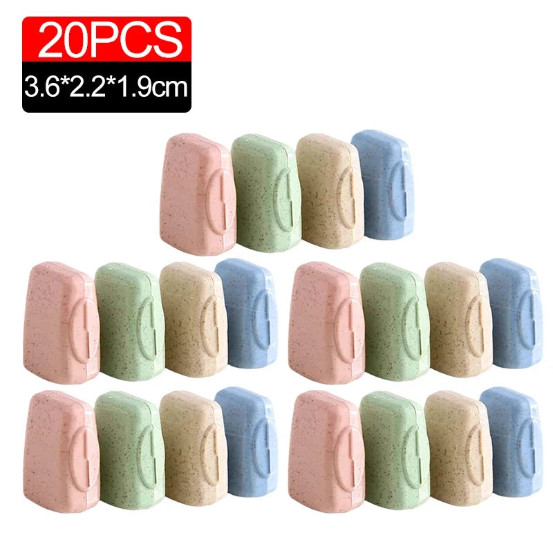 Toothbrush Head Cover Caps Portable Tooth Brush Holder Protector Case for Travel Outdoor Camping Bathroom Organizer