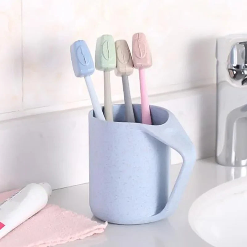 Toothbrush Head Cover Caps Portable Tooth Brush Holder Protector Case for Travel Outdoor Camping Bathroom Organizer